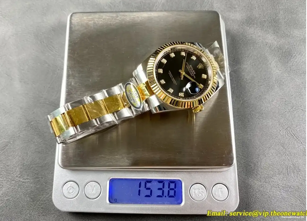 Datejust Heavy Black 126333 Oys YG SH3235(Tungsten Dia Version) SS ARF 41mm 0421